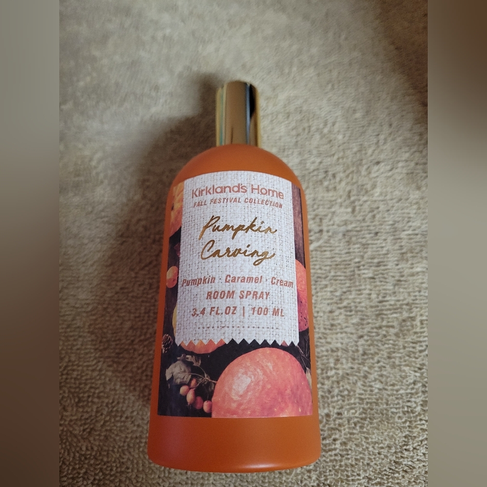 Pumpkin Carving Room Spray and Lava Citrus Hand Soap